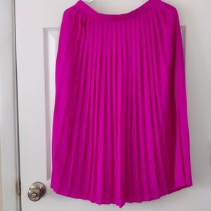 J.Crew Pleated Midi Skirt